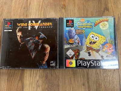 Wing Commander IV: The Prince of Freedom Spongebob SquarePants PS1 PlayStation 1