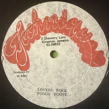 Puddy Roots / Hu Hu ‎– Lovers Rock / Tell Me Darling 12” Reggae Roots Dub 45 JA