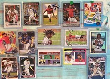 Ronald Acuna JR (15) Card Lot  Investment Gallery Chrome Rookie Prospect ⭐️