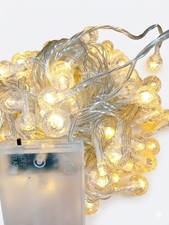 Globe String Lights 15M 100 LED USB Battery Waterproof Copper Wire Decor New