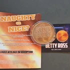 Bullion Baddies Betty Ross 1 oz .999 Copper Round with Packaging Naughty