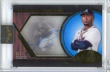 2025 Topps Five Star Ozzie Albies Pentamerous Penmanship Blue【07/15】 Atlanta Bra