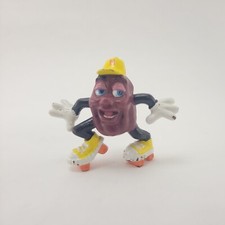 Vintage 1988 Hardee’s Applause California Raisin Roller Skates PVC Figure