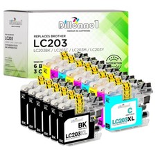Ink Cartridge for Brother LC203XL LC201 MFC-J460DW MFC-J480DW MFC-J485DW Lot