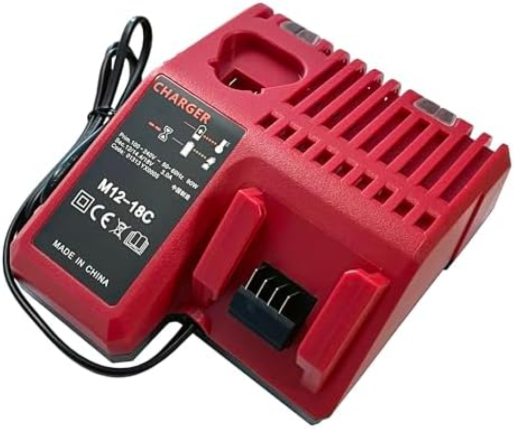 Sostituire Caricabatterie per Milwaukee M18 M12 18V 220V Li-ion tool batteria 48
