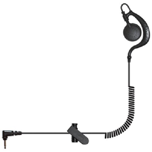 Auricolare solo ascolto agente lungo per jack auricolare radio bidirezionale regolabile da 3,5 mm - Foto 1 di 1