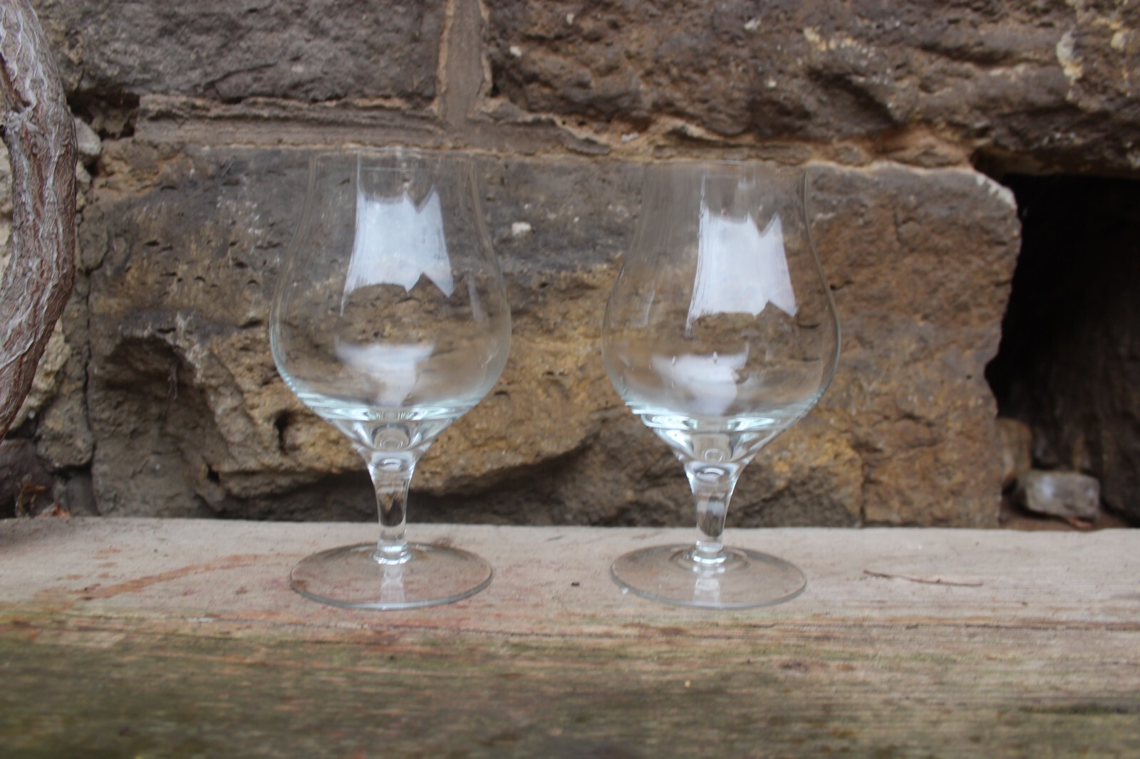 2er Set Goebel Rotweingläser Kristallglas Vintage 70er 80er Jahre