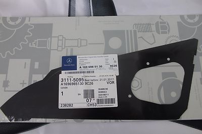 Genuine Mercedes-Benz W169 A-Class LH Door Wing Mirror Decal Black 