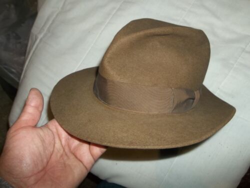 vintage 1940s fedora men hat sz 7