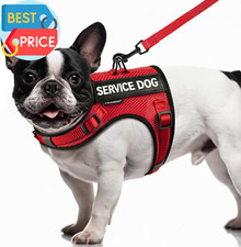 Service Dog Vest for Small Dogs - Air Mesh Breathble Emotional Support Animal Ve