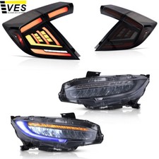 Led Headlights Led Tail Lights For 10th Gen Honda Civic Hatchbacktype R 18-22
