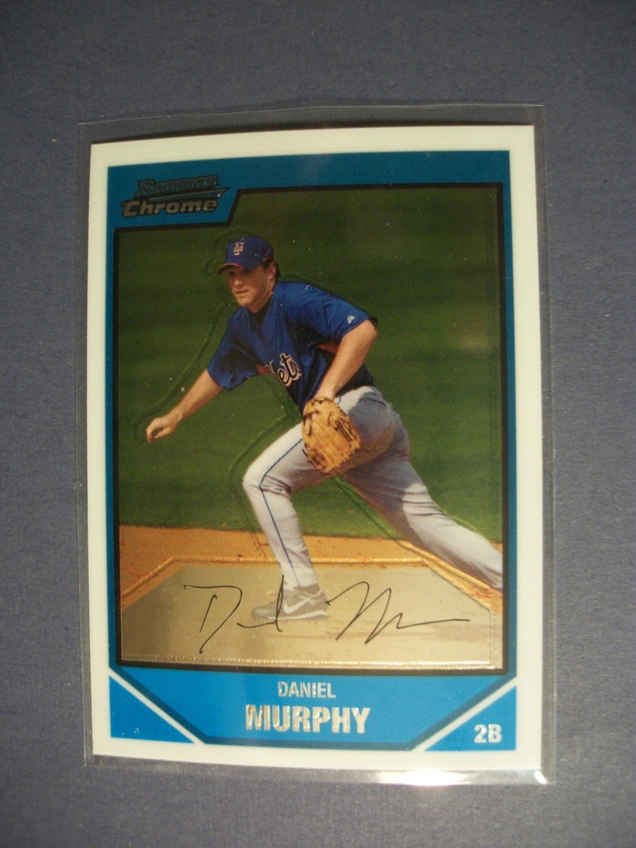 DANIEL MURPHY 2007 Bowman Chrome #BC181 RC Mets, Nationals | eBay