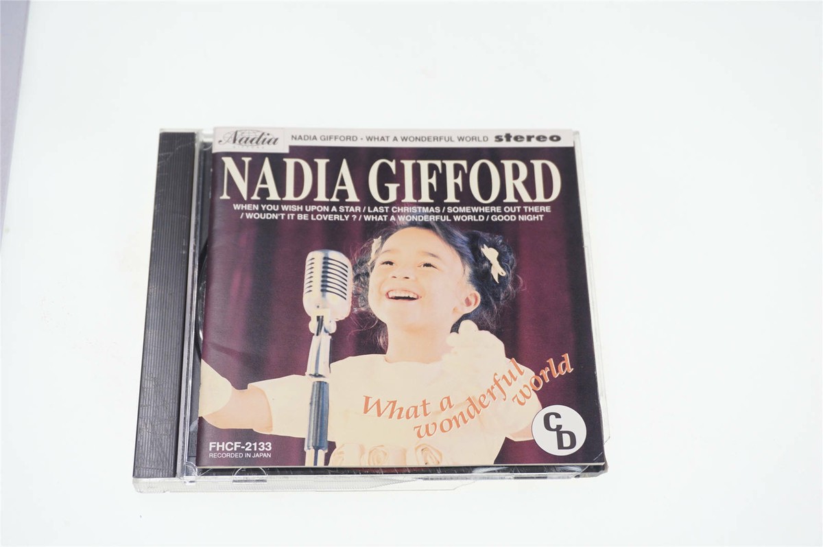 NADIA GIFFORD/WHAT A WONDERFUL WORLD FHCF-2133 JAPAN CD A13816 | eBay