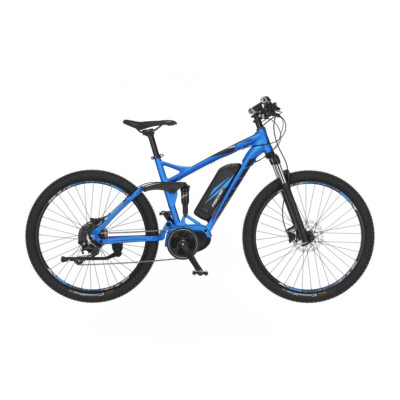 Fully E-MTB Mountainbike 27.5 Zoll 48 cm 557 Wh FISCHER Montis 1862.1 Ebike blau