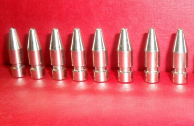 25 x 1 Zoll/25 MM Kugel Nickelplatte SPIKE NIETEN Leder BIKER STIEFEL GÜRTELJACKE