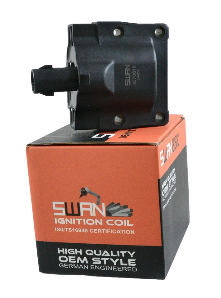 6x NGK Spark Plugs & 2x Swan Ignition Coils for Toyota Landcruiser FZJ70/75 - Image 2 of 4