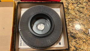 Kodak Carousel 140 Slide Tray With Original Box Cat No 899 5193