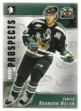 Brandon Nolan #13 Manitoba Moose 2004-05 ITG Heroes and Prospects NM-Mint