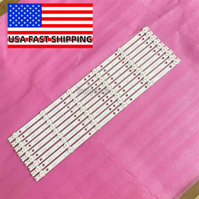 LED Strips For Toshiba 49L310U 49L420U  A-CNK49D656 LC490DUY-SHA2 K49WD7