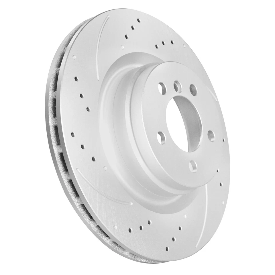 Front Brake Rotors & Ceramic Pads for 2010 - 2012 Range Rover Non Supercharged Foto 3 de 4