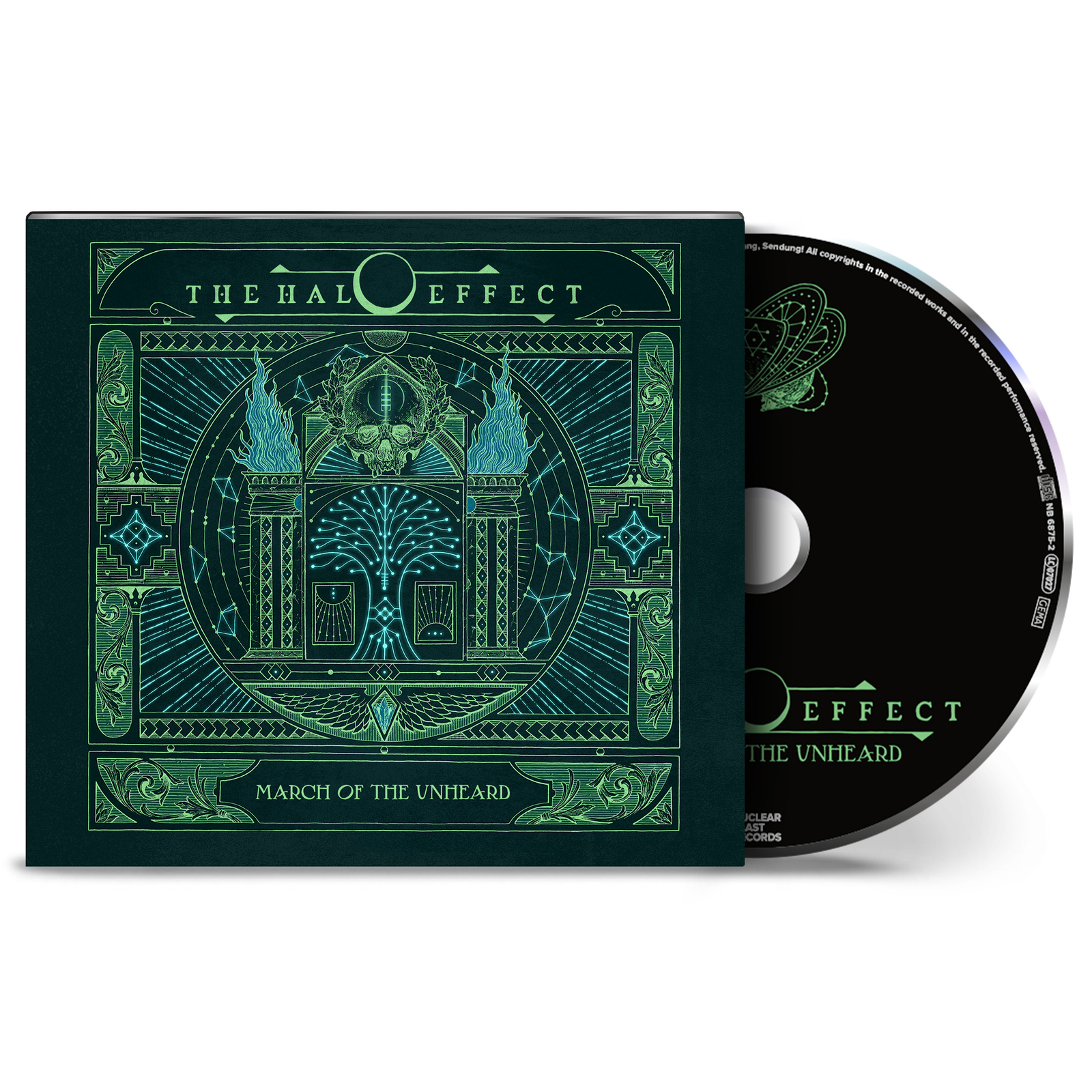 The Halo Effect March of the Unheard (CD) Album Digipak