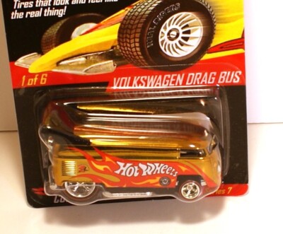 Hot Wheels Red line Real Riders VW Drag Bus -Series 7 - #1 of 6
