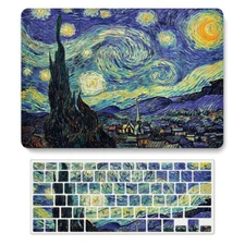 MacBook Air 13" Case Keyboard Cover for Models A2337 & A2179 w/ Artist Paintings