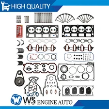 Head Gasket Bolts Set Timing Chain For Chevy GMC Cadillac Buick 4.8L 5.3L V8 OHV