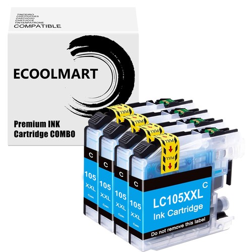 4C Ink Cartridge fits Brother LC105 MFCJ4410DW J4310DW J4510DW J6920DW eBay