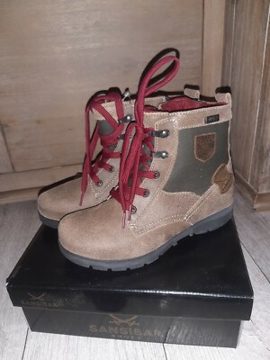 Schuhe Sansibar Stiefel leder Jungen Winter 32