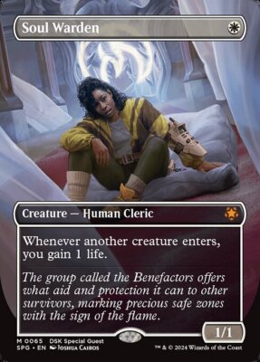 MTG SOUL WARDEN 65 FOIL EXC - SEELENWÄCHTER - SPG EN - MAGIC