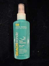 1 John Frieda Beach Blonde Sea Waves Sea Salt Spray Texturizer, Tousled, 5 fl oz