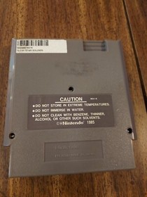 Nintendo NES "Star Soldier" Cartridge Video Game Tested Working