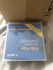 Dell LTO Ultrium 3 400GB Native 800GB Compressed Cartridge 5 Pack