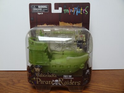 Calico Jack Minimates Pirate Ship w/ Undead (Damaged Packaging)