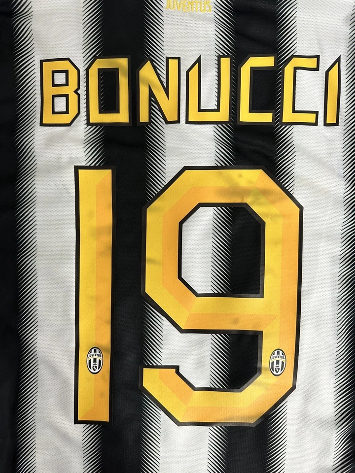 Maglia Juventus BONUCCI Store No Match Worn No Indossata Shirt Camiseta Jersey - Immagine 3 di 4