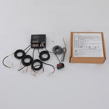 4 Pack Hid Hazard Strobe Lights Kit White Emergency Warning Hideaway 80w Dc 12v 4 Pack Hid Hazard Strobe Lights Kit White Emergency Warning Hideaway 80w Dc 12v