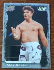 2022 Upper Deck AEW #7 Max Caster Wrestling Card