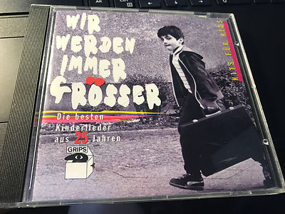 Wir Werden Immer Grosser Die besten Kinderlieder aus 25 Jahren IMPORT cd RARE NM