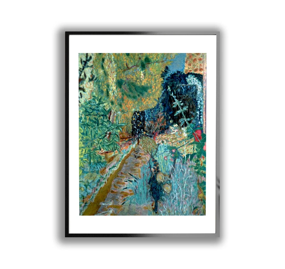Juego de 3 pinturas de jardín Bonnard impresiones de giclee galería arte de pared impresiones de jardín Foto 4 de 4