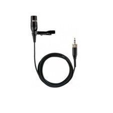 Lapel Microphone for Sennheiser XS Wireless Beltpack Transmitter Cardioid Black