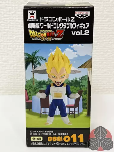 Figura Coleccionable Vegeta Dragon Ball Z Batalla de Dioses Película WCF Mundo Vol.2