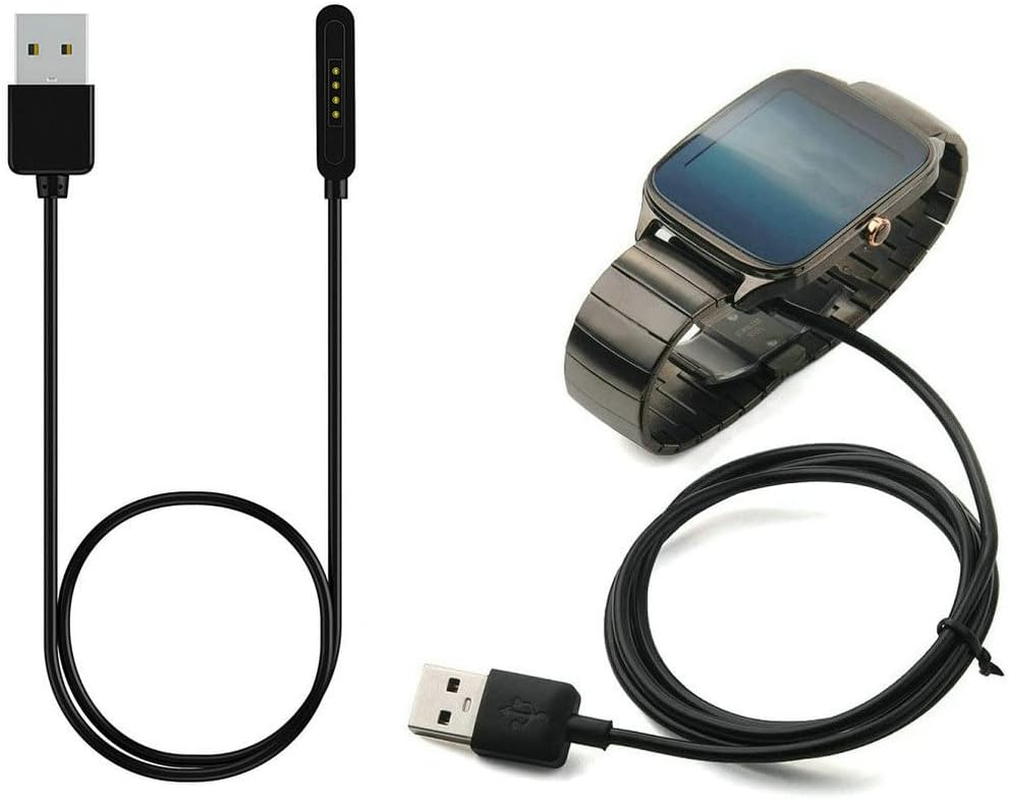 3.3Ft USB Charger for Asus Zenwatch 2 | Portable Fast Charging Cable