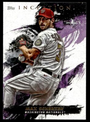 2021 Topps Inception Max Scherzer G63 Washington Nationals #95 | eBay