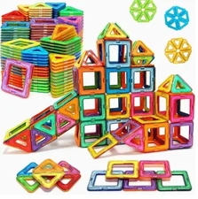 30 pc Magnetic Tiles Large size STEM Educational Fun Boys/Girls