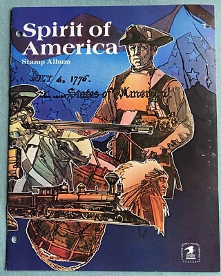 B20 USA 1982 Briefmarken Album Special Stamp collection Spirit America vollständ - Bild 1 von 4