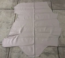 Real Leather Cowhide - Tango Cappuccino - 12+ Sq ft - Uphol/Crafts I777