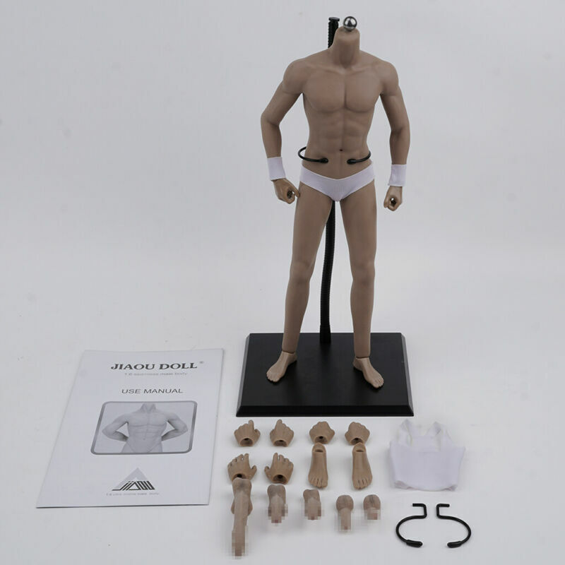 1/6 Scale Seamless Body Model Male Action Figure for Phicen