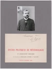 Eiffel, Gustave (1832-1923) - Bookpage signed and matted