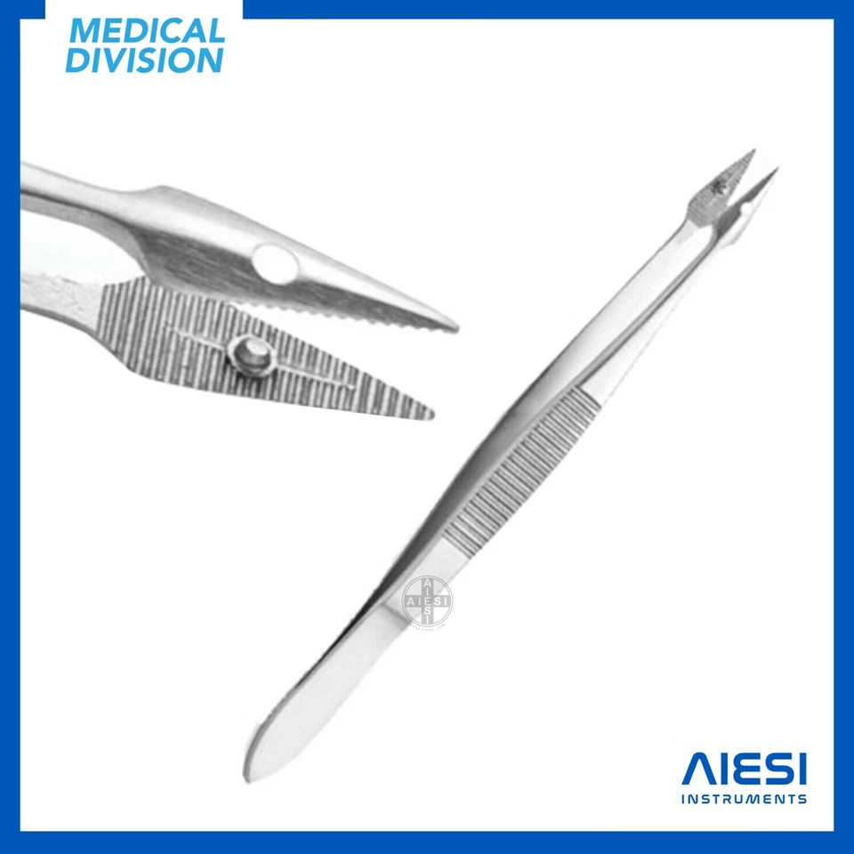 Pinza levaschegge di HUNTER in acciaio inox lunghezza 10,5 cm - leva schegge